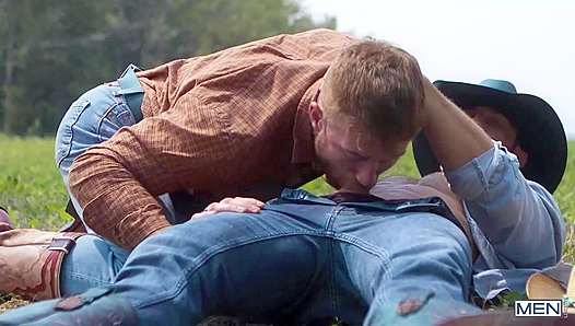 Rough Raw: Cowboy Olivier Takes Wild Bareback Ride in Nature – 18+