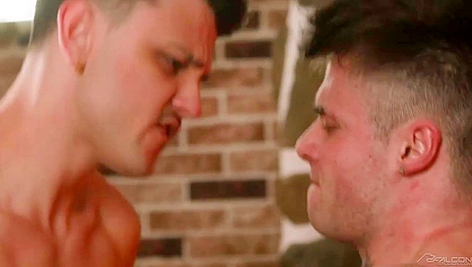 Hot Steamy Encounter: Bruce Huxley Enzo Muller Fuel Burning Desire – Falcon Studios