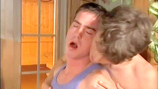 Steamy Threesome Madness: Bill Brown Fires Up the Bed – Gay XXX Fun