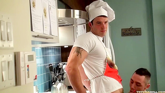 Tristan Bulls Meets Johan Lapointe in Searing Kitchen Heat—Steamy Gay Passion Unleashed –