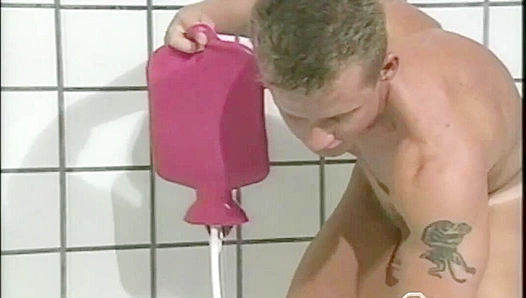 Hot Steam, Hard Bodies: Danny Somers Dan Hooper Clash in Soapy Action – 18+
