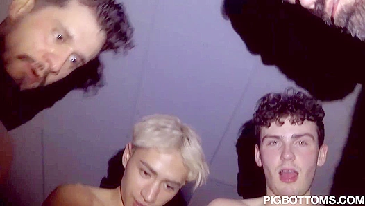 Donovin Gets Pounded in Epic Gangbang – Steamy Gay Sex Scene Caught on Camera