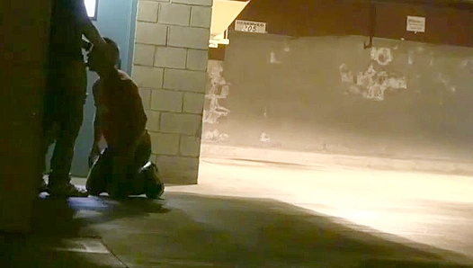 Public Sloppy Blowjob — Raw Gay Desire Ignites Passersby – GayXXX