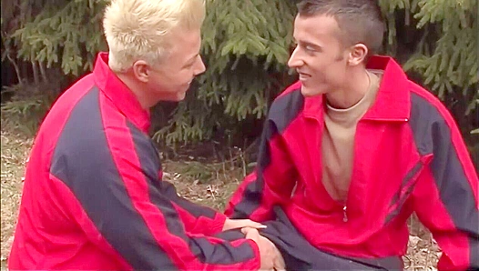 Jak Williams Denis Taylor Ride Wild—Hard Thrusting Sticky Facials – GayXXX
