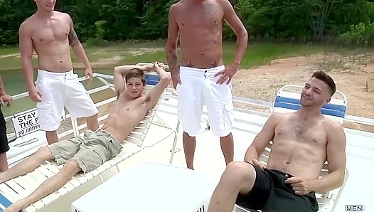 Johnny Rapid Takes On Naval Duty: Double Penetration from Horny Sailors – XXX