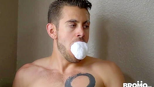 Submissive Twink Pleasured by Two Men in Hot Hotel Mnage Trois – BromoUS