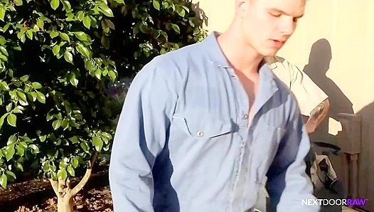 Bareback Passion: IvanJames JohnnyTorque Ignite in Steamy Neighbor Fling – 18+