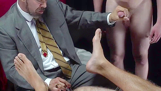 Starving Silver Fox Devours Young Bucks Virgin Hole – DobrovNK Heat 18+