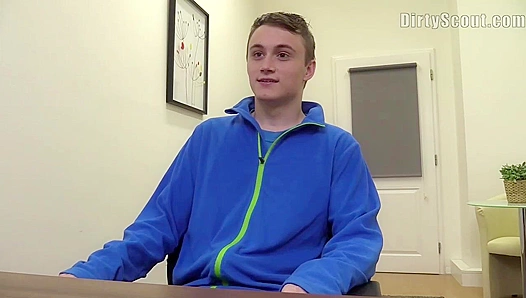 First-Time Audition: Innocent Guy Gets His Tight Ass Wrecked – CastingHell 18+