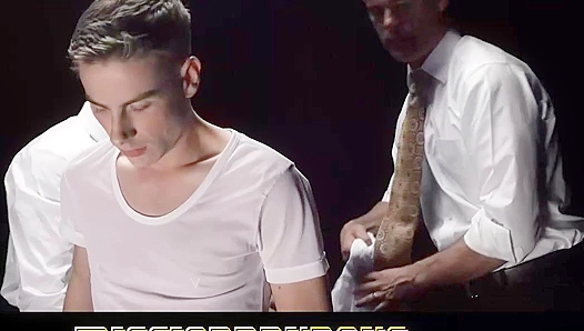 Garrett Takes It Hard in Missionary from Hung Young studs – Wild gangbang Ride