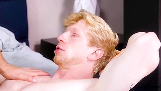 Blonde Dom Dominates Pale Sub Until He Begs for More – CorbinFishers 18+