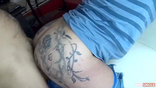 Muscle Latino Gets Stretched by Massive Cock – Steamy Anal Ride 18+