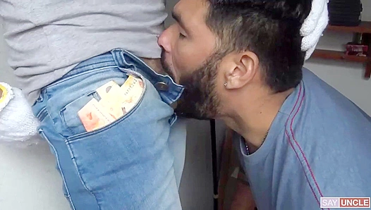 Muscle Latino Gets Stretched by Massive Cock – Steamy Anal Ride 18+