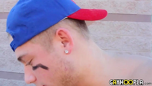 Go Hard Behind Closed Doors: Shredded Studs Collide – Zane Tyler, GayHoopLa
