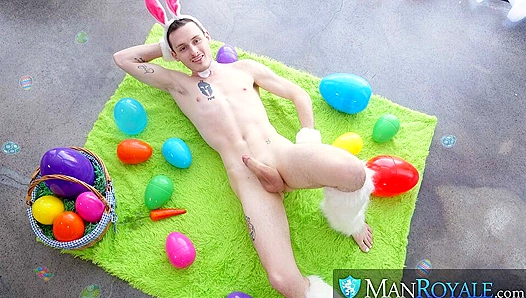 Easter Fever: Josh Cannon A.J. Sloans Steamy Bunny-Fuck Session – GayPornHub 18+