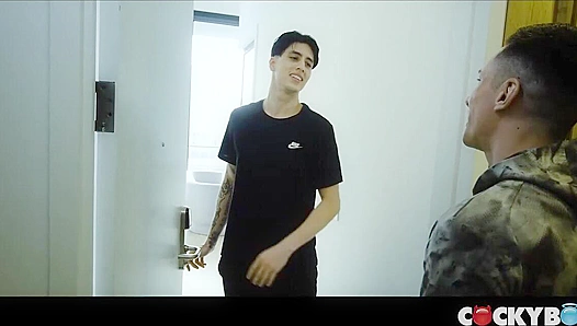 Tight Heat: Angel Tristans Throbbing Ride on a Monster Cock – CockyBoys 18+