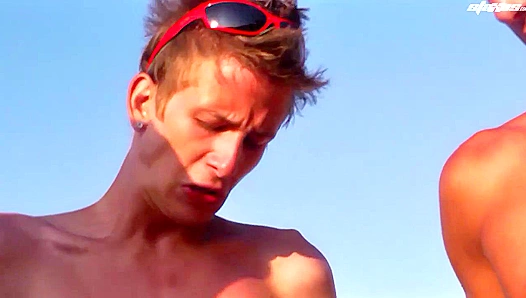 Beach Blowjobs Heat Up as Mike Cage, Mathew Ross Matt Loughton Play Dirty – 18+