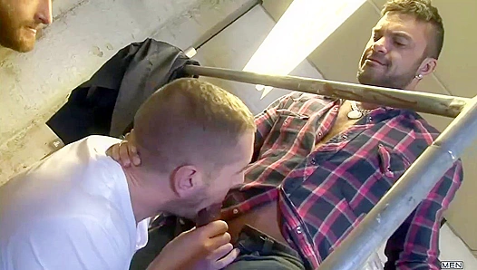 Rimmed Raw: Harley Everett, Rogan Richards Ryan Stokes Swap Holes – UK Gay XXX
