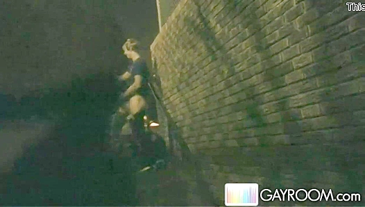 Thirsty for More: Dylan Hauser Gets Pounded Hard in Steaming Alley Sex – GayXXX