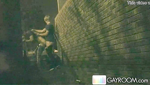 Thirsty for More: Dylan Hauser Gets Pounded Hard in Steaming Alley Sex – GayXXX