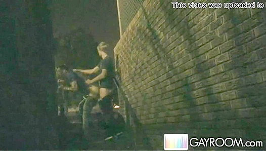 Thirsty for More: Dylan Hauser Gets Pounded Hard in Steaming Alley Sex – GayXXX