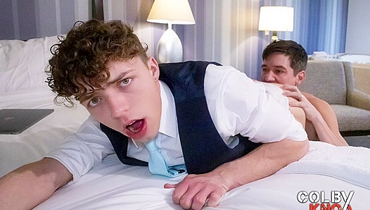 Colby Chambers Takes Massive Load from Jack Valor – Big Booty Meets Thick Dick –