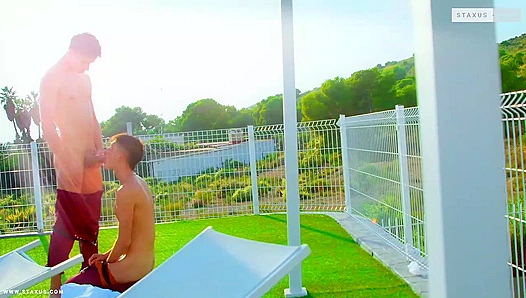 Pool Heat: Danny Nathans Steamy Naked Encounter Under the Sun – Gay XXX