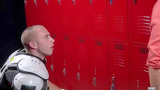 After Hours Locker Room Heat: Straight Teammates Cross the Line – 18+