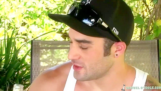 Brandon Lewises All Over Sam OTooles Feet – Steamy Gay Foot Fetish 18+