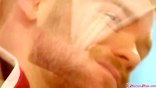Marcus Mojo Claims James Jamesson with Ferocious Hunger – Hot Bareback Action