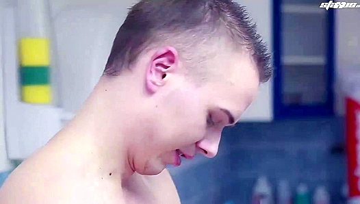 Sam Brooks Flexes Hard for Intense Gay Anal Bliss – GayXXX