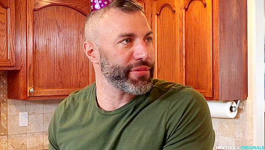 Cute Chef Rides Angry Stepdad Until Hes Begging for More – Hot Gay Action 18+