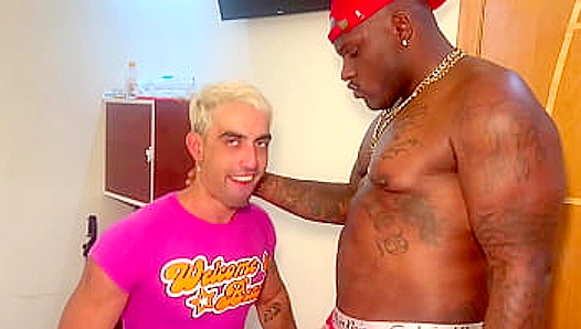 Big Black Cock Fills Tight Sissy Ass — No Mercy Anal Ride – RawGayX 18+