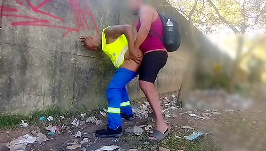 Pinned Against the Wall: My Horny Black Co-worker Takes Me Deep – XXX