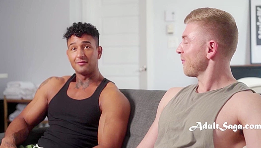 First Time Together: Kenzo Matt Hit Peak Pleasure – Muscle Buddies Forever – 18+