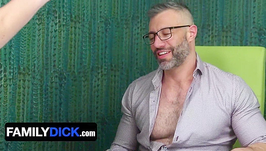 Hungry Hairy Twink Craves Stepdads Massive Hard Cock – FamilyFun 18+