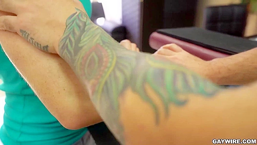 Tristan Jaxx Inked by Hung Stallion Eddy Ceetee – Hot Naked Ride