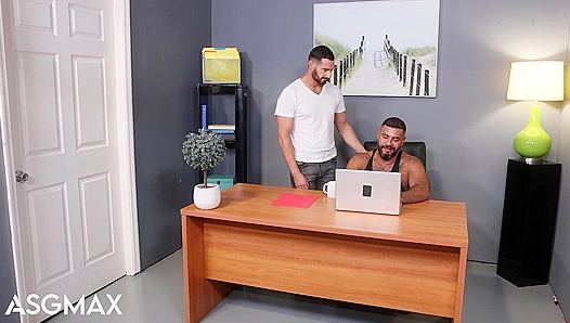 Hot Bear Ditches Job for Steamy Bareback Session With His BF – Pride Studios
