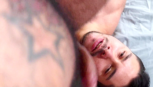 Big Burly Bear Feasts On A Hung Young Studs Throat – Raw Twink Action After 30