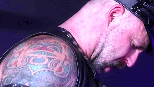 Leather Daddy Eats Ass Raw Before Riding This Hung Latino Stud – MenOver30