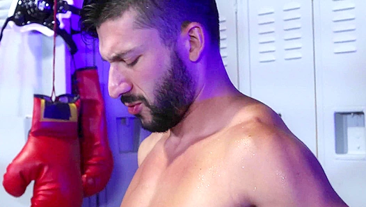 Young Cub Damien Devours Huge Hard cock in Hot Locker Room Encounter – Extra Big Dicks