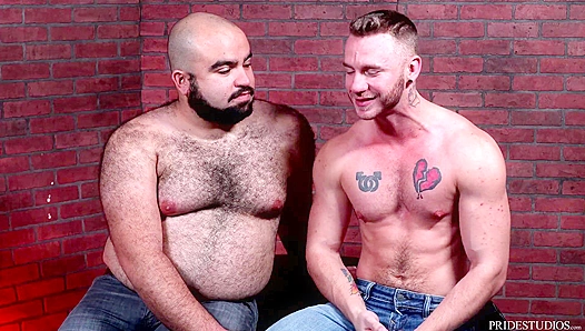 Muscular Bear Takes Control: Wild Ride Ends in Massive Creampie – GayPornHub 18+