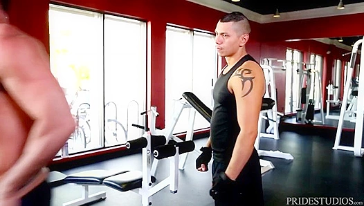 Hardcore Heat: Two Jocks Wreck Me During Gym Session – GayPornRush 18+