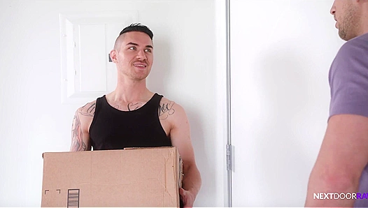 Straight Curious Guy Gets Pounded by Horny Hunk – First Big Dick Experience