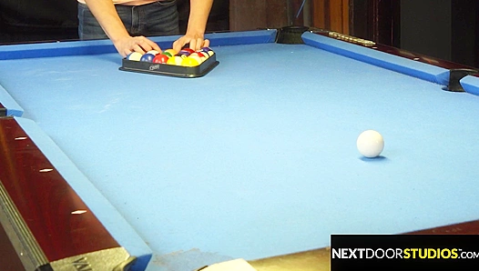 Double Trouble: Spitted Sucked Hard by Two Jocks on the Pool Table – XXXGayScene 18+
