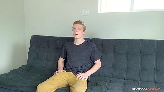 Fiery redhead teen gets horny on camera — NextDoor Casting 18+