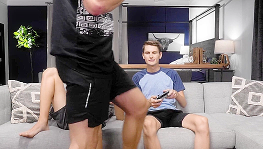 Steamy Twink Threesome with Hung Neighbor: Passion Ignites – Damien, Jack, Trevor – 18+