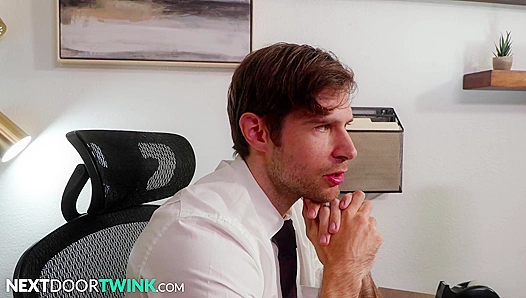 Stepdads Naughty Job Interview: Hires Hung Young Stepson for Hot Overtime – NextDoorTwins