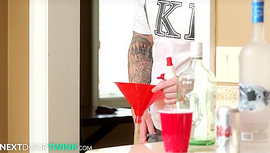 Frat Bully Hijacks Date Night for Hot Three-Some Action – NextDoorTwink