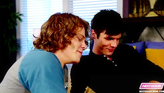Curious Twink Opens Up for His Hung Next-Door Neighbor – SexyTwister 18+